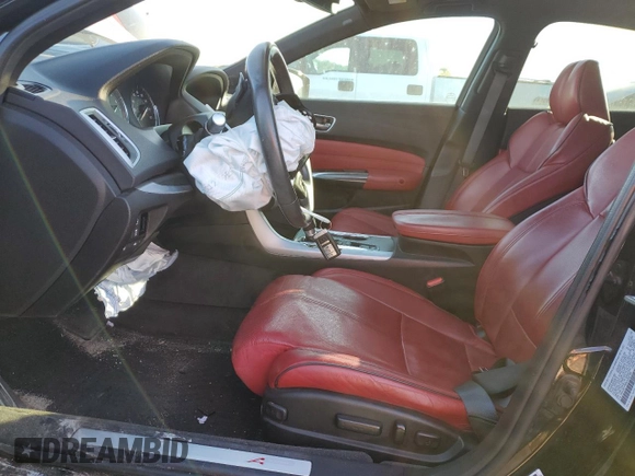 2019 Acura TLX w/A-Spec Pkg with VIN 19UUB1F66KA002766, listed as a Copart auction lot 83434034 with 61,626 mi miles and Salvage Title. Bid and sale history available at carsss.com. Image 7.