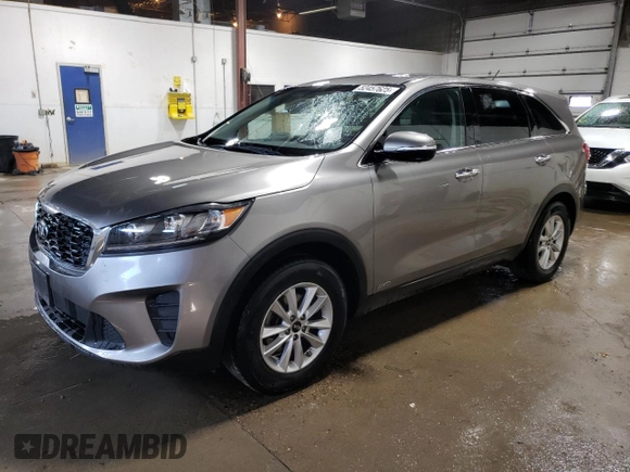2019 Kia Sorento LX with VIN 5XYPGDA52KG442741, listed as a Copart auction lot 52457625 with 184,067 mi miles and Clean Title. Bid and sale history available at DreamBid. Image 1.