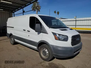 2018 Ford Transit with VIN 1FTYE1YM6JKA26108, listed as a Copart auction lot 41889675 with 155,636 mi miles and Clean Title. Bid and sale history available at carsss.com. Image 1.