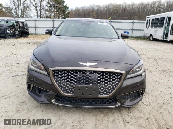 2019 Genesis G80 3.8L with VIN KMHGN4JE8KU295941, listed as a Copart auction lot 44927543 with 33,335 mi miles. Bid and sale history available at carsss.com. Image 5.