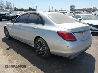 2021 Mercedes-Benz C 300 with VIN W1KWF8DB8MR632402, listed as a IAAI auction lot 41354706 with 38,931 mi miles and . Bid and sale history available at carsss.com. Image 3.