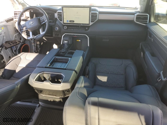 2024 Toyota Tundra 4WD Limited Hybrid with VIN 5TFJC5DB6RX072426, listed as a Copart auction lot 84872244 with 12,297 mi miles and Salvage Title. Bid and sale history available at carsss.com. Image 8.