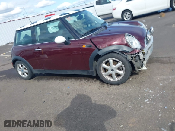2003 MINI Hardtop with VIN WMWRC33493TC45557, listed as a IAAI auction lot 41868476 with 114,848 mi miles and . Bid and sale history available at DreamBid. Image 1.