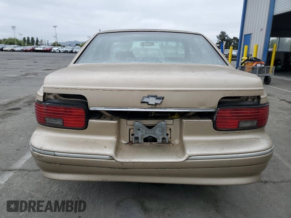 1994 Chevrolet Caprice LS with VIN 1G1BN52PXRR139619, listed as a Copart auction lot 55675345 with Not Provided miles and Clean Title. Bid and sale history available at DreamBid. Image 6.