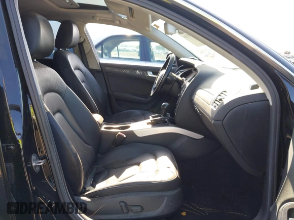 2012 Audi A4 2.0T Premium with VIN WAUAFAFL7CN020017, listed as a IAAI auction lot 41992384 with 152,399 mi miles. Bid and sale history available at carsss.com. Image 5.