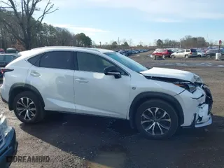 2015 Lexus NX 200t with VIN JTJBARBZXF2040585, listed as a IAAI auction lot 41863637 with 43,239 mi miles. Bid and sale history available at carsss.com. Image 13.