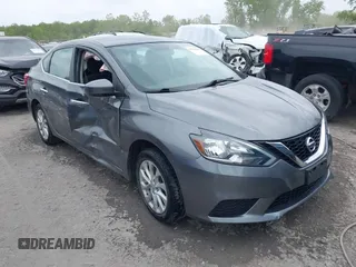 2019 Nissan Sentra SV with VIN 3N1AB7AP3KY368915, listed as a IAAI auction lot 39318686 with 86,037 mi miles and . Bid and sale history available at DreamBid. Image 1.
