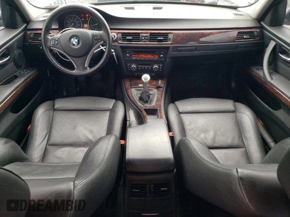 2007 BMW 3 Series 335xi with VIN WBAVD53547AV14739, listed as a Copart auction lot 50058055 with 141,075 mi miles and Clean Title. Bid and sale history available at carsss.com. Image 8.