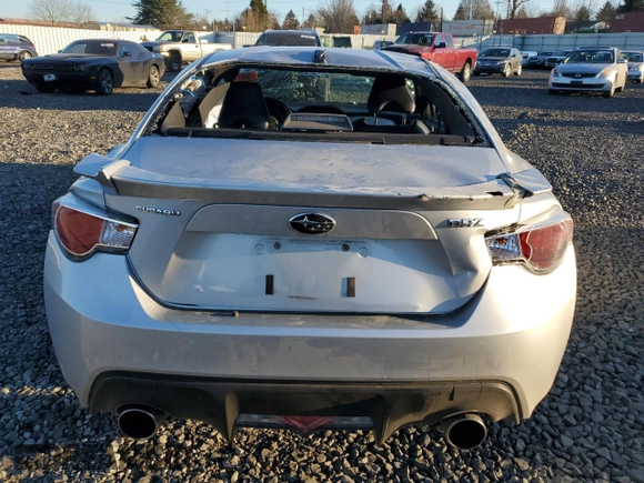 2013 Subaru BRZ Limited with VIN JF1ZCAC13D1612935, listed as a Copart auction lot 43124465 with 47,821 mi miles and Salvage Title. Bid and sale history available at carsss.com. Image 6.