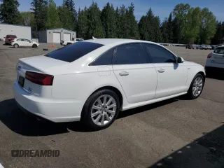 2016 Audi A6 Premium Plus with VIN WAUFGAFC1GN002394, listed as a Copart auction lot 54264485 with 152,290 mi miles and Salvage Title. Bid and sale history available at DreamBid. Image 3.