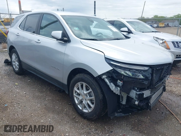 2022 Chevrolet Equinox LT z VIN 3GNAXKEV3NL135782, wystawiony jako IAAI lot #42155088 z przebiegiem 41 785 mil mil oraz . Historia ofert i sprzedaży dostępna na DreamBid. Obrazek 1.