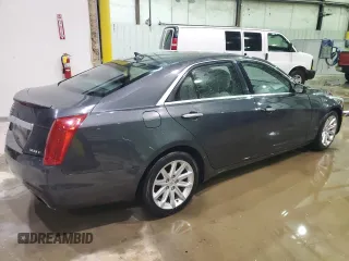2014 Cadillac CTS Sedan RWD with VIN 1G6AP5SXXE0197759, listed as a Copart auction lot 46113405 with 91,427 mi miles and Non Repairable. Bid and sale history available at carsss.com. Image 3.
