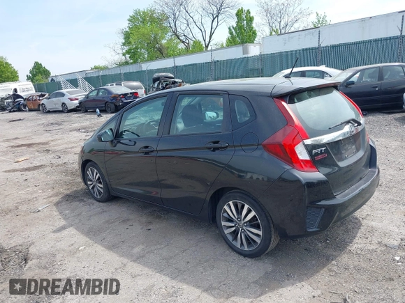 2015 Honda Fit EX-L with VIN 3HGGK5H80FM701502, listed as a IAAI auction lot 42130607 with Not Provided miles and . Bid and sale history available at DreamBid. Image 3.