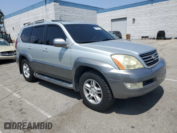 2003 Lexus GX 470 z VIN JTJBT20X230014167, wystawiony jako Copart lot #59575195 z przebiegiem 281 055 mil mil oraz Czysty tytuł • Clean title. Historia ofert i sprzedaży dostępna na DreamBid. Obrazek 4.
