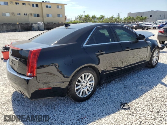 2010 Cadillac CTS with VIN 1G6DA5EG3A0128772, listed as a Copart auction lot 47288265 with 50,808 mi miles and Salvage Title. Bid and sale history available at DreamBid. Image 3.