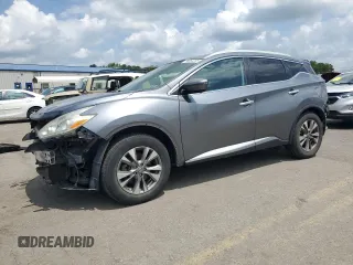 2016 Nissan Murano SL with VIN 5N1AZ2MH3GN137528, listed as a Copart auction lot 64364205 with 173,080 mi miles and Salvage title. Bid and sale history available at DreamBid. Image 1.
