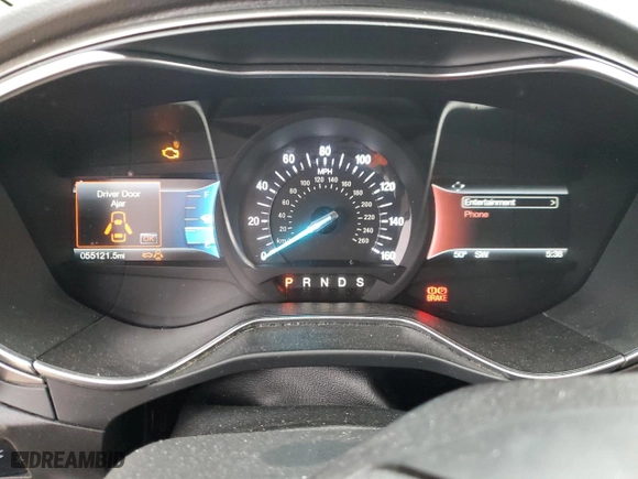 2017 Ford Fusion SE with VIN 3FA6P0HD2HR342449, listed as a Copart auction lot 42626785 with 55,121 mi miles and Salvage Title. Bid and sale history available at carsss.com. Image 9.