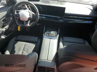2024 BMW i5 eDrive40 with VIN WBY33FK07RCR02370, listed as a Copart auction lot 77965244 with 48,002 mi miles and Non Repairable. Bid and sale history available at carsss.com. Image 8.