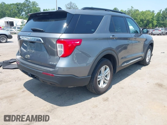 2024 Ford Explorer XLT с VIN 1FMSK8DH1RGA69457, выставлен на аукционе IAAI как лот 42542245 с пробегом 12 359 миль миль и . История ставок и продаж доступна на DreamBid. Изображение 4.