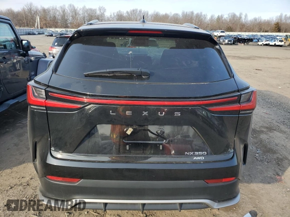 2024 Lexus NX with VIN 2T2KGCEZ5RC053854, listed as a Copart auction lot 87292844 with 14,762 mi miles and Salvage Title. Bid and sale history available at carsss.com. Image 6.
