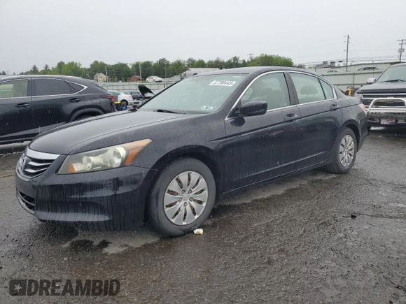 2011 Honda Accord LX with VIN 1HGCP2F34BA010390, listed as a Copart auction lot 57780445 with Not provided miles and Clean title. Bid and sale history available at DreamBid. Image 1.