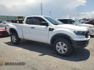 2023 Ford Ranger XL with VIN 1FTER1EH9PLE30165, listed as a Copart auction lot 62882195 with 16,443 mi miles and Salvage title. Bid and sale history available at DreamBid. Image 4.