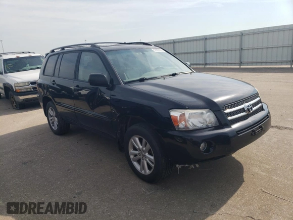 2006 Toyota Highlander Hybrid with VIN JTEEW21A960014765, listed as a Copart auction lot 57857553 with 212,689 mi miles and Clean Title. Bid and sale history available at carsss.com. Image 4.
