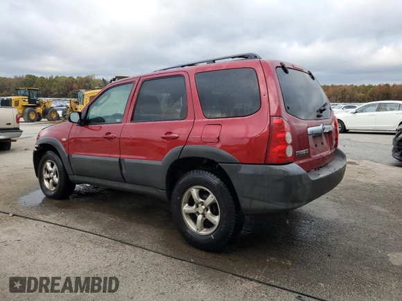 2005 Mazda Tribute i with VIN 4F2YZ02Z55KM63784, listed as a Copart auction lot 82362674 with Not Provided miles and Salvage Title. Bid and sale history available at carsss.com. Image 2.