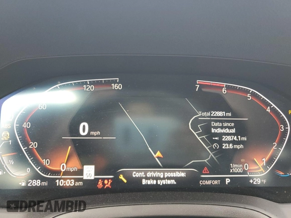 2023 BMW 4 Series 430i xDrive z VIN WBA73AP01PCM95171, wystawiony jako Copart lot #83039954 z przebiegiem 22 881 mil mil oraz Szkoda całkowita • Salvage title. Historia ofert i sprzedaży dostępna na DreamBid. Obrazek 9.