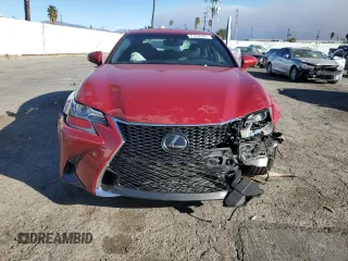 2020 Lexus GS with VIN JTHEZ1BL1LA019677, listed as a Copart auction lot 87538385 with 30,497 mi miles and Salvage Title. Bid and sale history available at carsss.com. Image 5.