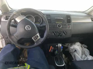 2007 Nissan Versa 1.8 S with VIN 3N1BC13E57L437120, listed as a Copart auction lot 44674835 with 103,000 mi miles and Salvage Title. Bid and sale history available at carsss.com. Image 8.