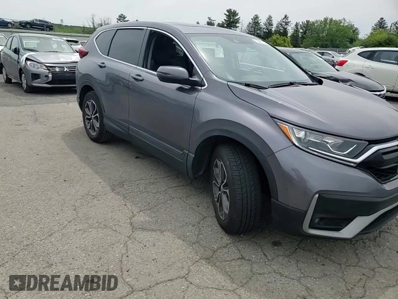 2020 Honda CR-V EX-L with VIN 5J6RW2H80LL037462, listed as a Copart auction lot 58487225 with 50,507 mi miles and Salvage title. Bid and sale history available at DreamBid. Image 13.