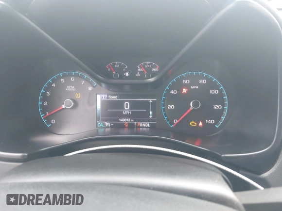 2017 Chevrolet Colorado 4WD Z71 with VIN 1GCGTDEN1H1315297, listed as a IAAI auction lot 42345596 with 143,813 mi miles and . Bid and sale history available at DreamBid. Image 7.