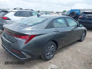 2024 Hyundai Elantra SEL with VIN KMHLM4DG9RU787905, listed as a IAAI auction lot 42157913 with 23,122 mi miles. Bid and sale history available at carsss.com. Image 4.
