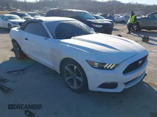 2016 Ford Mustang V6 z VIN 1FATP8EM0G5274627, wystawiony jako IAAI lot #41382826 z przebiegiem 96 437 mil mil oraz . Historia ofert i sprzedaży dostępna na DreamBid. Obrazek 1.