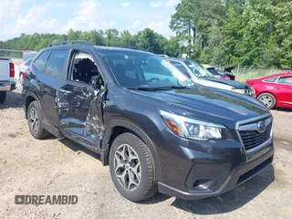 2019 Subaru Forester Premium with VIN JF2SKAGC4KH514657, listed as a IAAI auction lot 42645416 with 56,479 mi miles and . Bid and sale history available at DreamBid. Image 1.