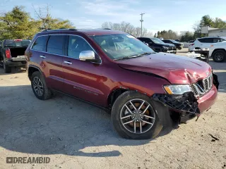 2022 Jeep Grand Cherokee WK Limited with VIN 1C4RJFBG4NC166996, listed as a Copart auction lot 43081634 with 30,100 mi miles and Salvage Title. Bid and sale history available at carsss.com. Image 4.
