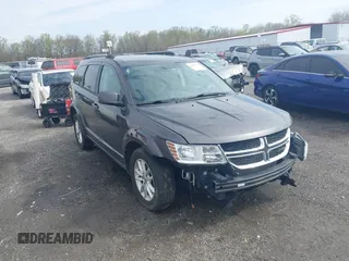 2017 Dodge Journey SXT z VIN 3C4PDDBG5HT618563, wystawiony jako IAAI lot #42015188 z przebiegiem 104 747 mil mil oraz . Historia ofert i sprzedaży dostępna na DreamBid. Obrazek 1.