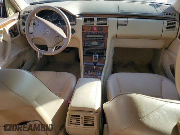 2001 Mercedes-Benz E-Class with VIN WDBJF65JX1B303735, listed as a Copart auction lot 78671914 with 116,290 mi miles and Salvage Title. Bid and sale history available at carsss.com. Image 8.