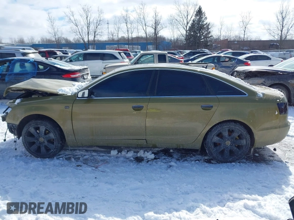 2007 Audi A6 3.2L with VIN WAUDH74F87N075637, listed as a IAAI auction lot 41563874 with 174,779 mi miles. Bid and sale history available at carsss.com. Image 15.