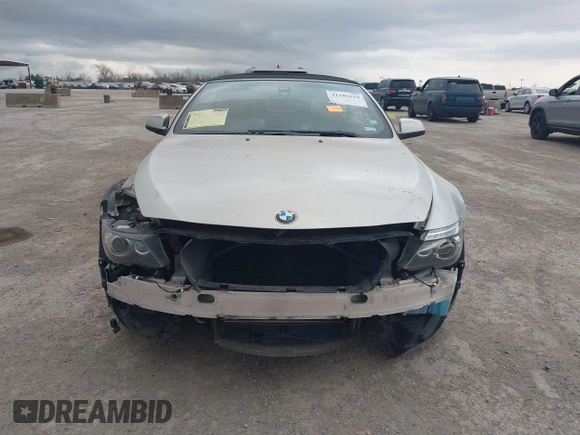 2010 BMW 6 Series 650i with VIN WBAEB5C58AC225588, listed as a IAAI auction lot 41186110 with 83,032 mi miles and . Bid and sale history available at DreamBid. Image 13.