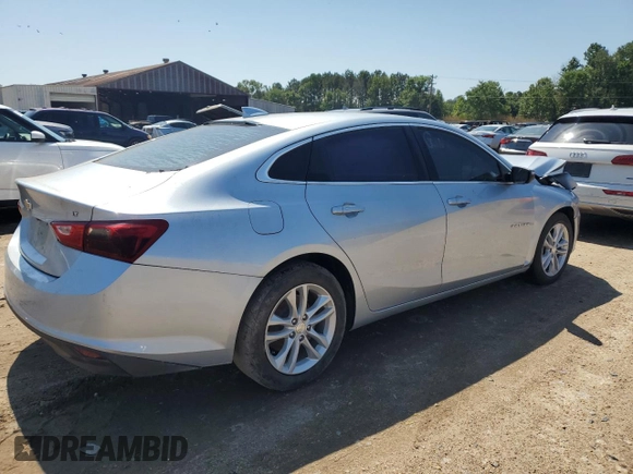 2017 Chevrolet Malibu LT with VIN 1G1ZE5STXHF179517, listed as a Copart auction lot 56398575 with Not Provided miles and Salvage Title. Bid and sale history available at DreamBid. Image 3.