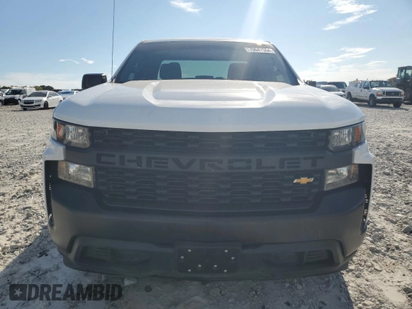 2021 Chevrolet Silverado 1500 Work Truck with VIN 1GCRWAEF4MZ130258, listed as a Copart auction lot 70047554 with 149,661 mi miles and Salvage Title. Bid and sale history available at DreamBid. Image 5.