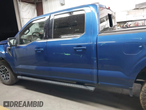 2022 Ford F-150 XL with VIN 1FTFW1E82NKE39483, listed as a IAAI auction lot 42591423 with 51,701 mi miles and . Bid and sale history available at DreamBid. Image 14.