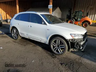 2017 Audi SQ5 Prestige with VIN WA1VCAFP4HA000851, listed as a Copart auction lot 48405605 with 72,984 mi miles and Salvage Title. Bid and sale history available at carsss.com. Image 4.