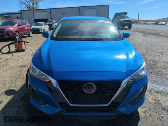 2021 Nissan Sentra SV with VIN 3N1AB8CV0MY229894, listed as a Copart auction lot 50355685 with 46,920 mi miles and Salvage Title. Bid and sale history available at carsss.com. Image 5.
