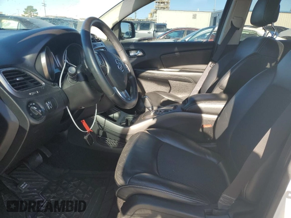 2015 Dodge Journey Crossroad with VIN 3C4PDCGG7FT614627, listed as a Copart auction lot 81808504 with 120,386 mi miles and Salvage Title. Bid and sale history available at DreamBid. Image 7.