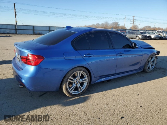 2016 BMW 3 Series 340i xDrive with VIN WBA8B7G56GNT95724, listed as a Copart auction lot 88681335 with 50,388 mi miles and Salvage title. Bid and sale history available at DreamBid. Image 3.