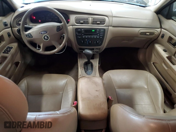 2003 Ford Taurus SES Standard with VIN 1FAFP55S23A183399, listed as a Copart auction lot 59362035 with 112,889 mi miles and Salvage title. Bid and sale history available at DreamBid. Image 8.