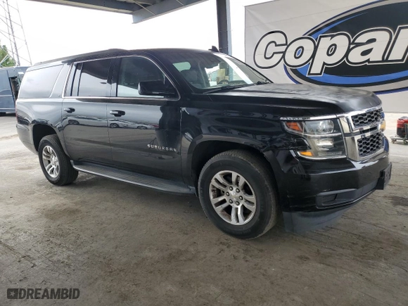 2017 Chevrolet Suburban LT with VIN 1GNSCHKC6HR197714, listed as a Copart auction lot 54699255 with 155,673 mi miles and Clean Title. Bid and sale history available at carsss.com. Image 4.